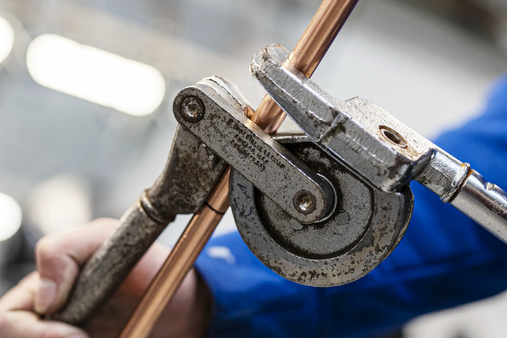 Rørbukning i køleafdelingen