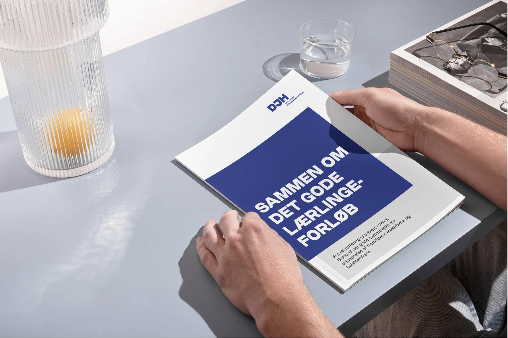 Et billede af folderen om Sammen om det gode lærlingeforløb